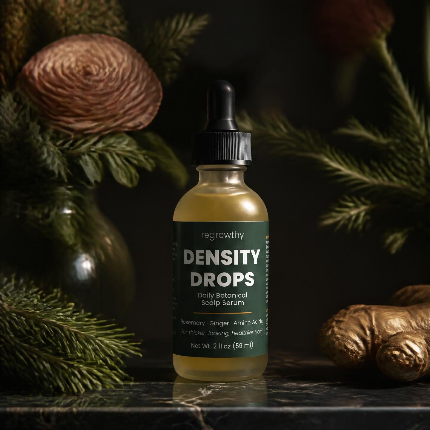 Density Drops daily botanical scalp serum